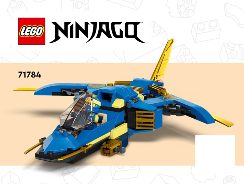 LEGO Jay's Lightning Jet EVO 71784 – Retired & Sealed