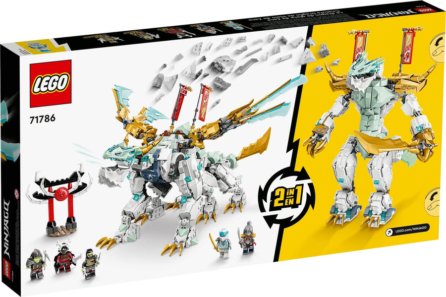 LEGO Zane's Ice Dragon Creature 71786 – Retired & Sealed