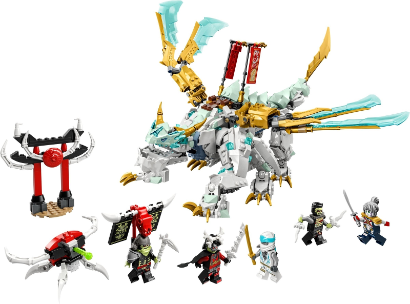 LEGO Zane's Ice Dragon Creature 71786 – Retired & Sealed