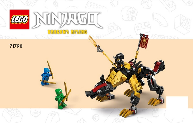 LEGO Imperium Dragon Hunter Hound 71790 – Retired & Sealed