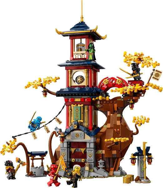 LEGO Temple of the Dragon Energy Cores 71795 – Retired & Sealed