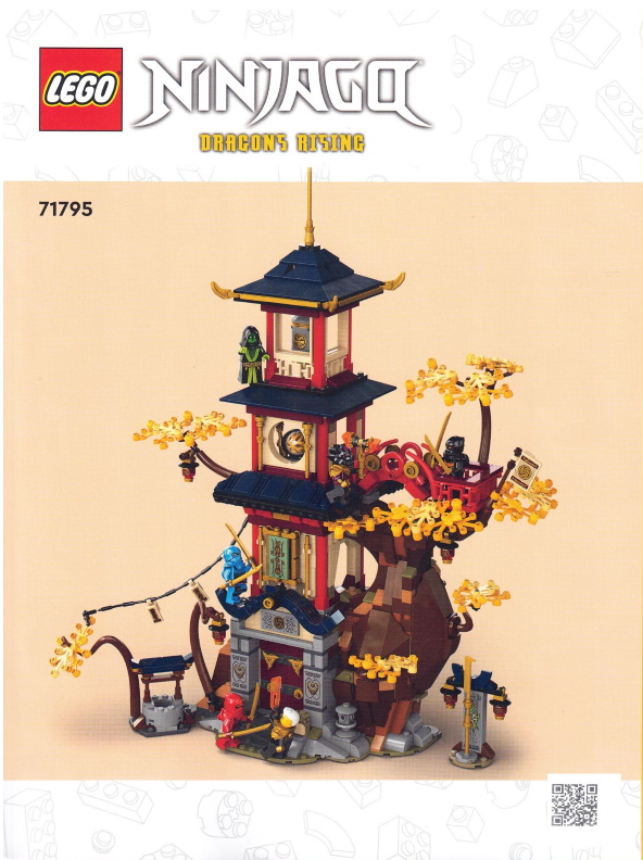 LEGO Temple of the Dragon Energy Cores 71795 – Retired & Sealed