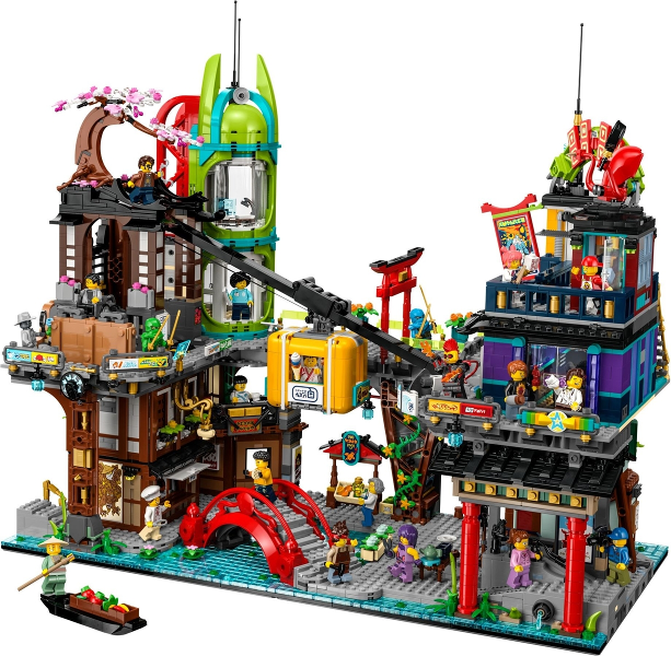 LEGO NINJAGO City Markets 71799 – Retired & Sealed