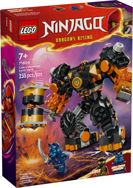 LEGO Cole's Earth Mech 71806 – Sealed UK Stock