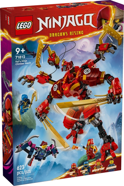 LEGO Kai's Ninja Climber Mech 71812 – Sealed UK Stock