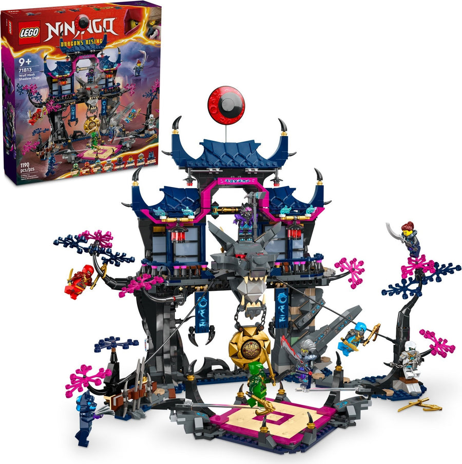 LEGO Wolf Mask Shadow Dojo 71813 – Retired & Sealed