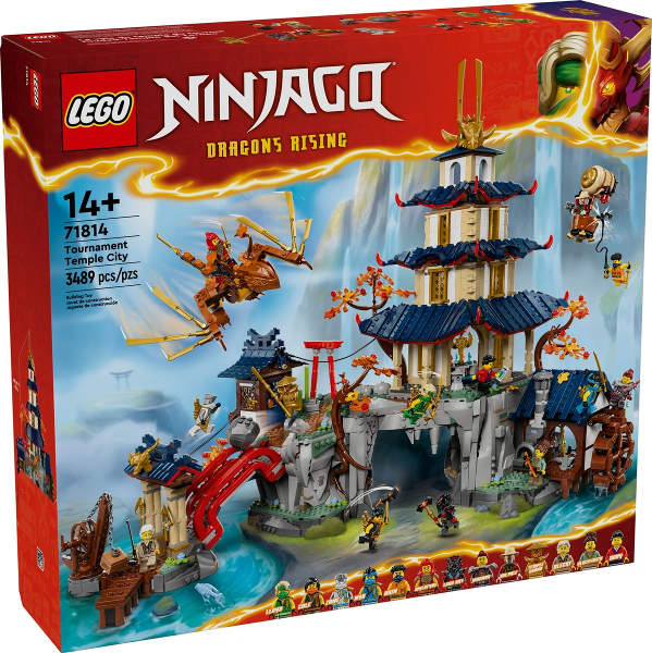 LEGO Tournament Temple City 71814 – Sealed UK Stock