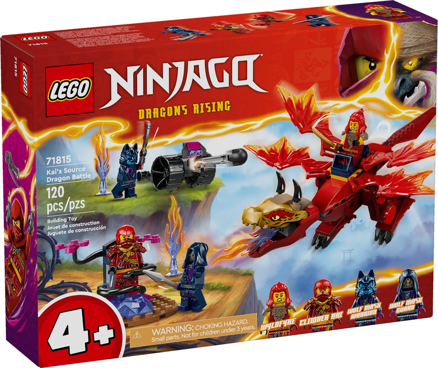 LEGO Kai's Source Dragon Battle 71815 – Retired & Sealed