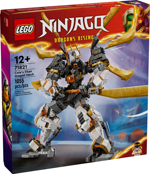 LEGO 71821 Cole's Titan Dragon Mech 71821 sealed box front