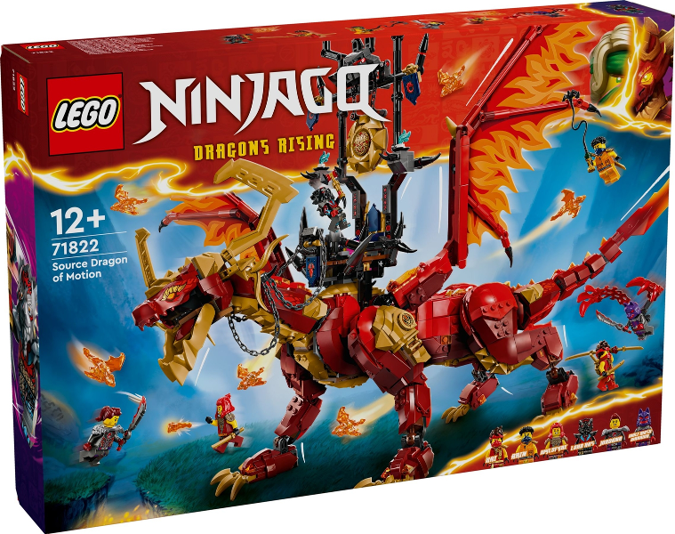 LEGO Source Dragon of Motion 71822 – Retired & Sealed