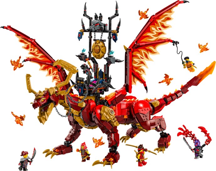 LEGO Source Dragon of Motion 71822 – Retired & Sealed