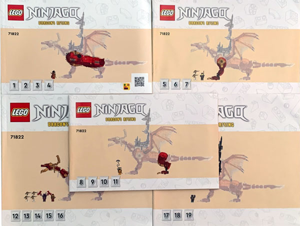 LEGO Source Dragon of Motion 71822 – Retired & Sealed