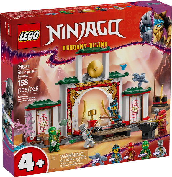LEGO 71831 Ninja Spinjitzu Temple 71831 sealed box front