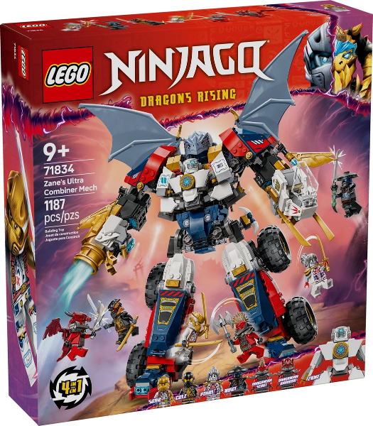 LEGO Zane's Ultra Combiner Mech 71834 – Sealed UK Stock