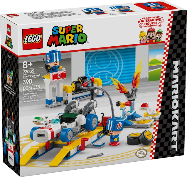 LEGO 72035 Mario Kart - Toad's Garage 72035 sealed box front