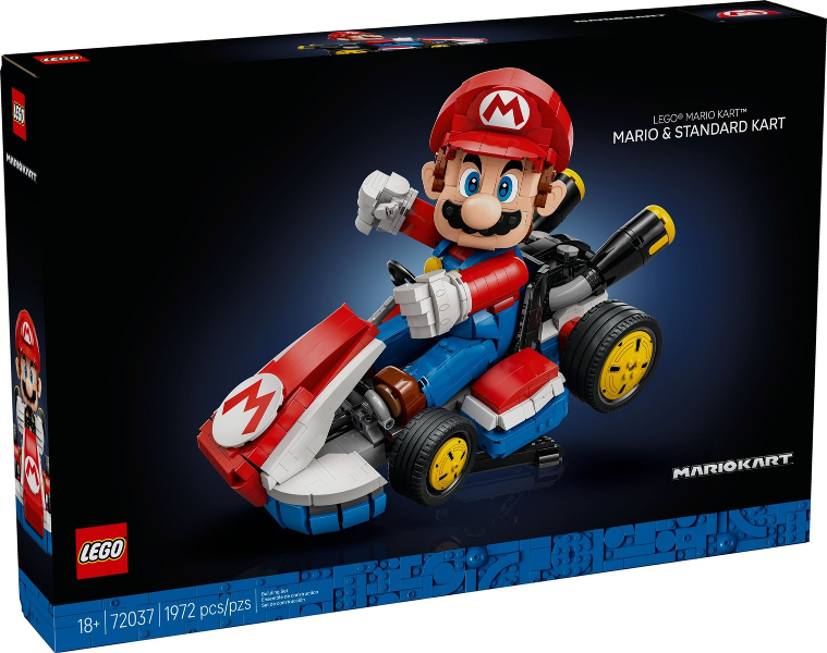 LEGO 72037 Mario Kart - Mario & Standard Kart 72037 sealed box front