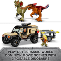 LEGO 76951 Jurassic World Pyroraptor & Dilophosaurus 76951 sealed box view 4
