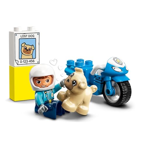 LEGO DUPLO Polizeimotorrad, Polizei 10967 – Retired & Sealed
