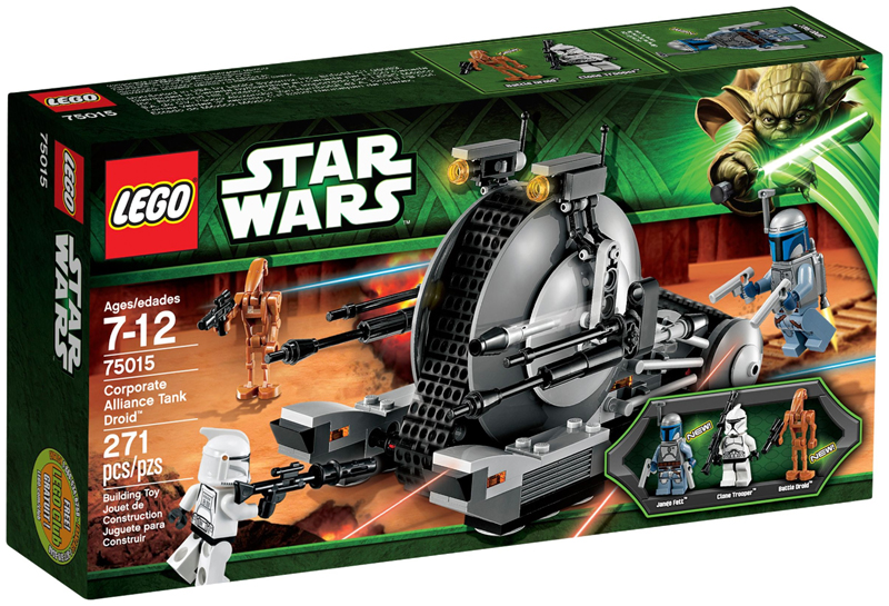 LEGO Corporate Alliance Tank Droid 75015 – Retired & Sealed