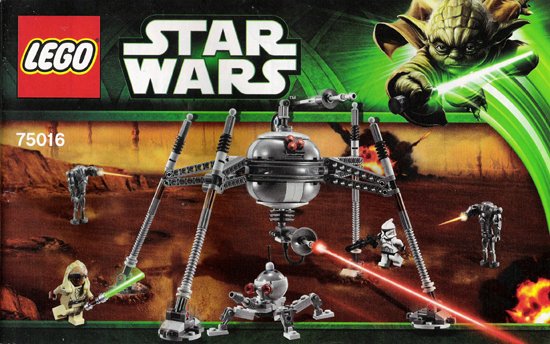 LEGO Homing Spider Droid 75016 – Retired & Sealed