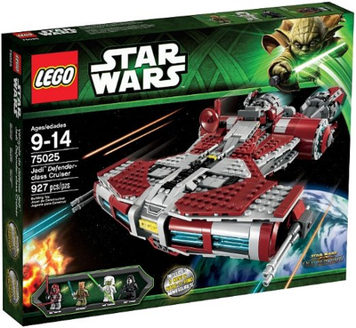 LEGO Jedi Defender-class Cruiser 75025 – Retired & Sealed