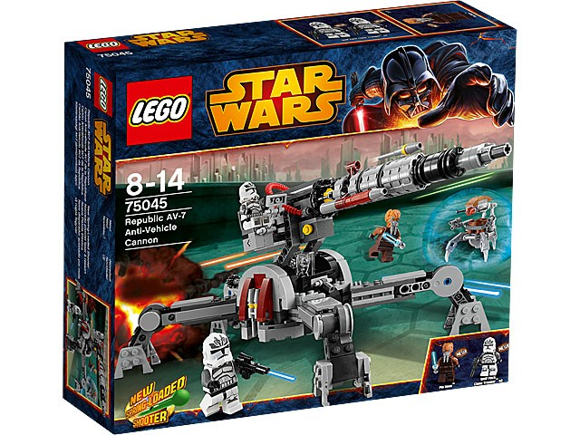 LEGO Republic AV-7 Anti-Vehicle Cannon 75045 – Retired & Sealed