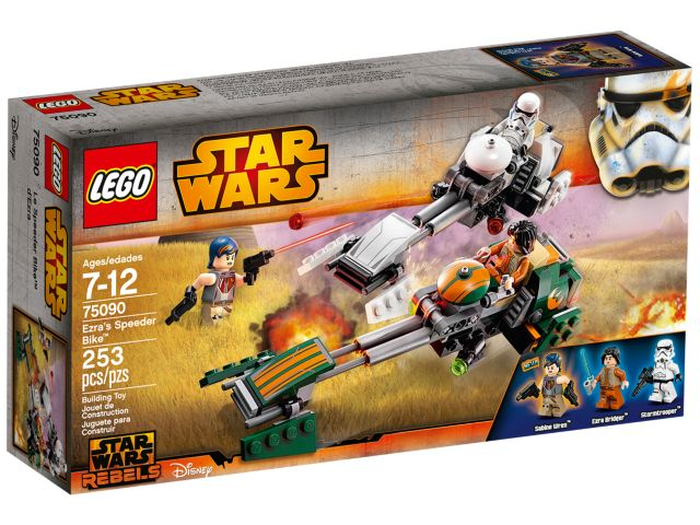 LEGO 75090 Ezra's Speeder Bike [Redesigned Version] 75090 sealed box front