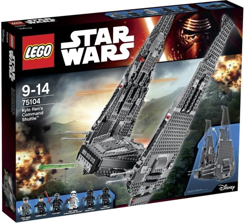 LEGO Kylo Ren's Command Shuttle 75104 – Retired & Sealed