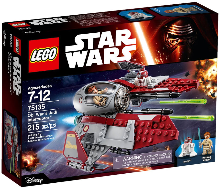 LEGO Obi-Wan's Jedi Interceptor 75135 – Retired & Sealed