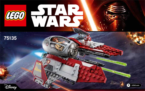 LEGO Obi-Wan's Jedi Interceptor 75135 – Retired & Sealed