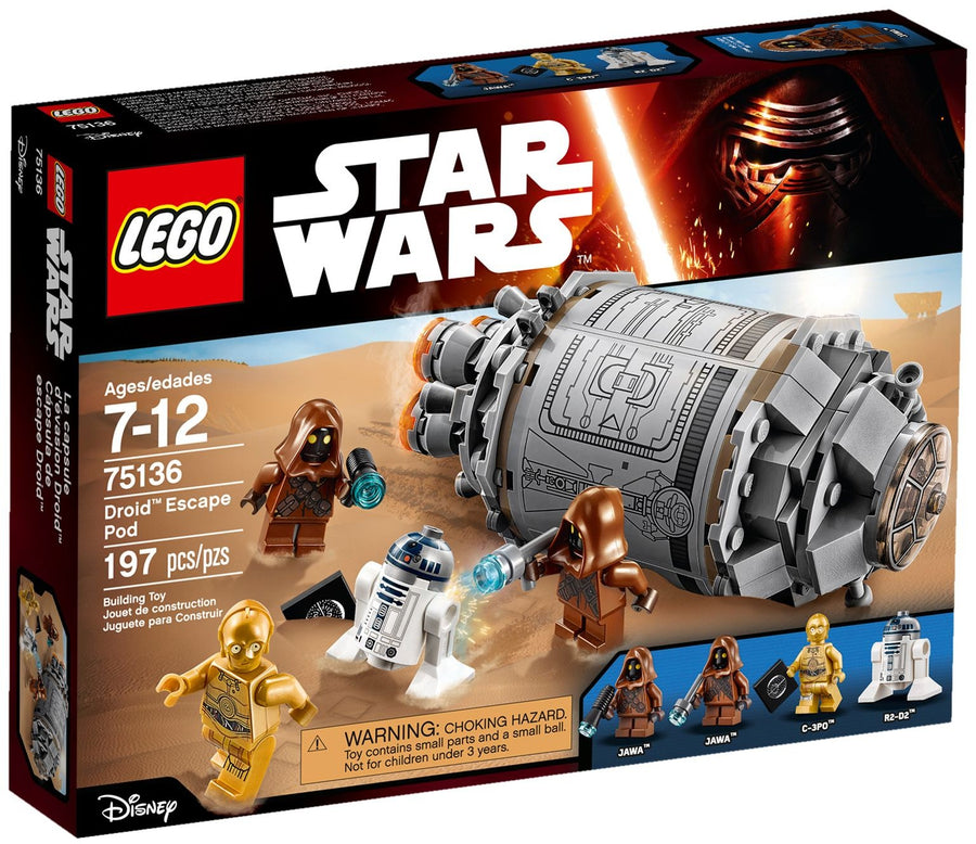 LEGO Droid Escape Pod 75136 – Retired & Sealed