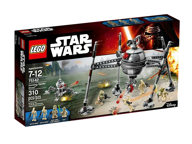 LEGO Homing Spider Droid 75142 – Retired & Sealed