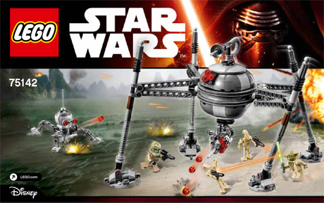 LEGO Homing Spider Droid 75142 – Retired & Sealed