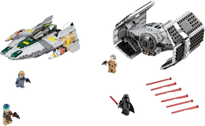 LEGO Vader's TIE Advanced vs. A-wing Starfighter 75150 – Retired & Sealed