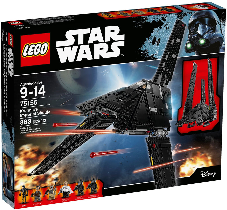 LEGO Krennic's Imperial Shuttle 75156 – Retired & Sealed