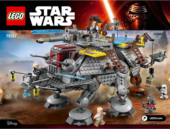 LEGO Captain Rex's AT-TE 75157 – Retired & Sealed