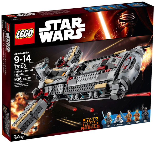 LEGO Rebel Combat Frigate 75158 – Retired & Sealed