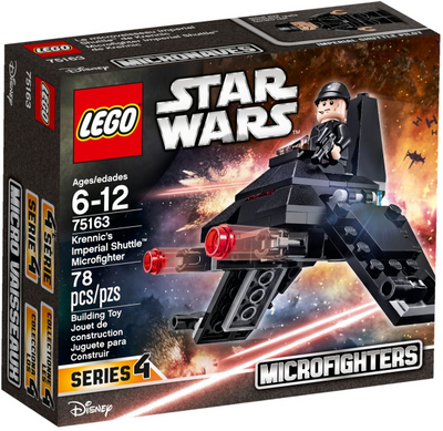 LEGO Krennic's Imperial Shuttle Microfighter 75163 – Retired & Sealed