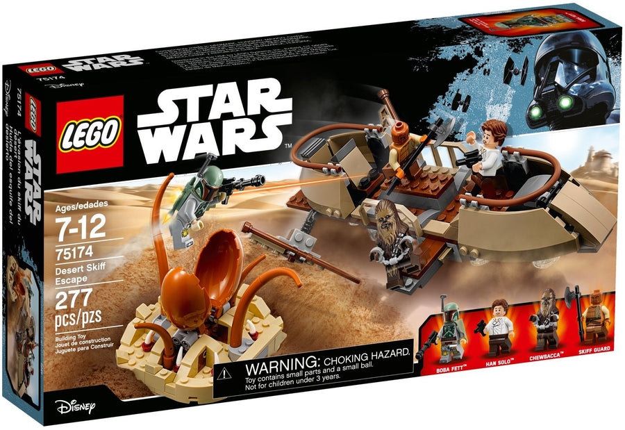 LEGO Desert Skiff Escape 75174 – Retired & Sealed
