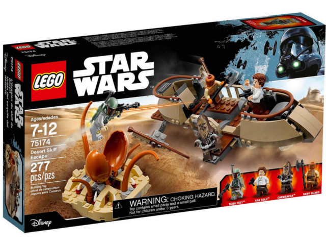 LEGO Desert Skiff Escape 75174 – Retired & Sealed