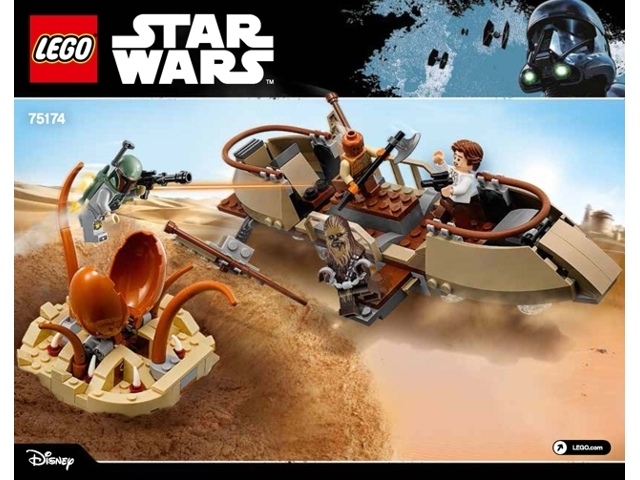 LEGO Desert Skiff Escape 75174 – Retired & Sealed