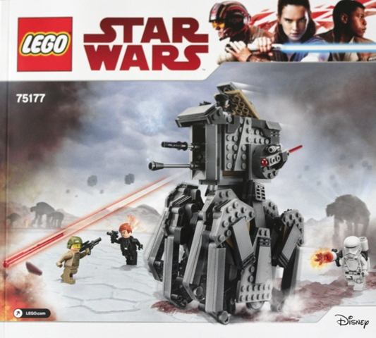 LEGO First Order Heavy Scout Walker 75177 – Retired & Sealed