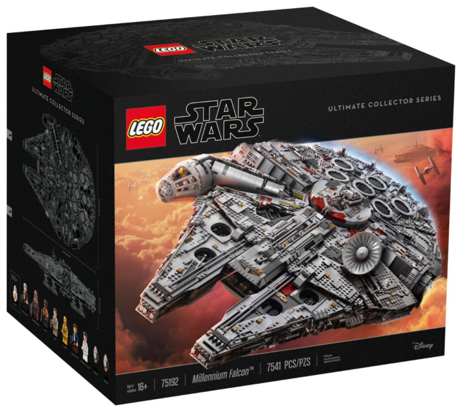 LEGO 75192 Millennium Falcon 75192 sealed box front