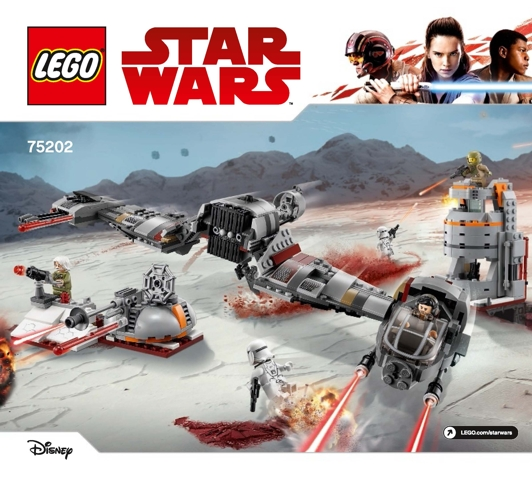 LEGO Defense of Crait 75202 – Retired & Sealed