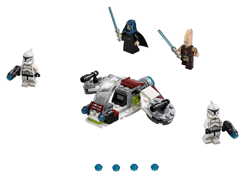 LEGO Jedi and Clone Troopers Battle Pack 75206 – Retired & Sealed