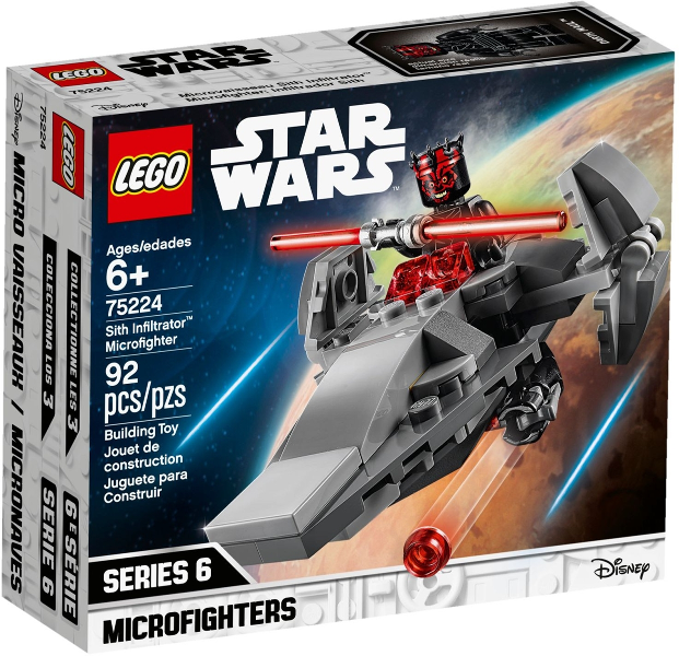 LEGO Star Wars Sith Infiltrator Microfighter 75224 – Retired & Sealed