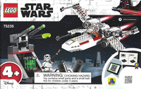 LEGO 75235 X-wing Starfighter Trench Run 75235 sealed box view 3