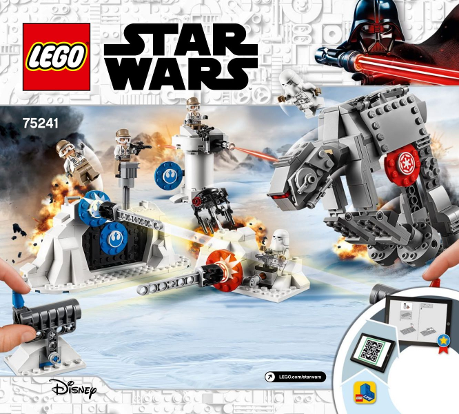 LEGO Action Battle Echo Base Defence 75241 – Retired & Sealed