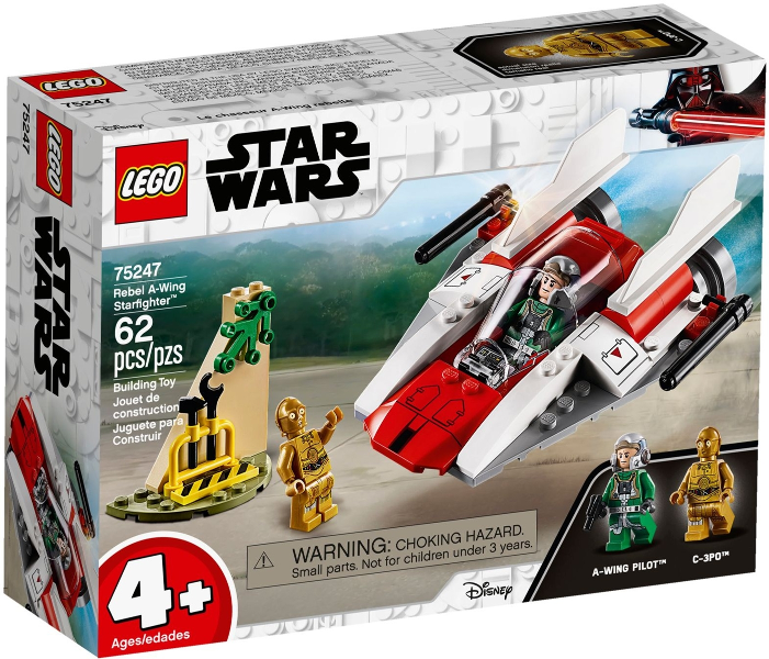 LEGO Rebel A-Wing Starfighter 75247 – Retired & Sealed