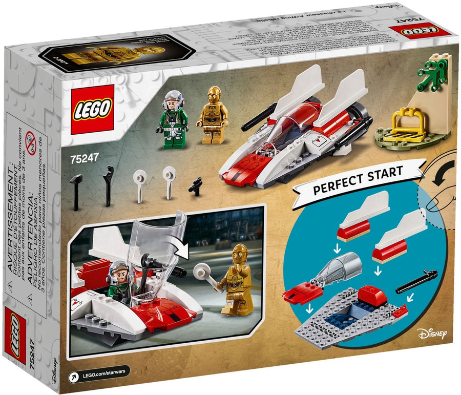 LEGO Rebel A-wing Starfighter 75247 – Retired & Sealed